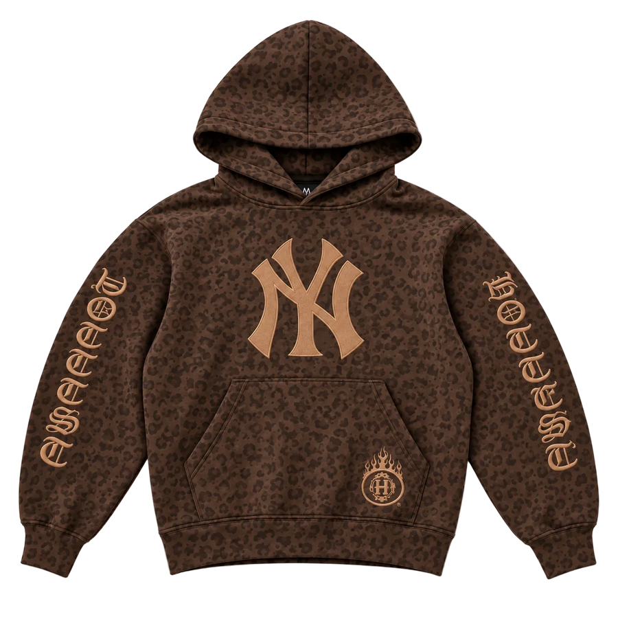 New York Leopard Hoodie