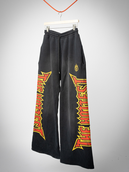 La Flame Potassium Dyed Flared Sweats