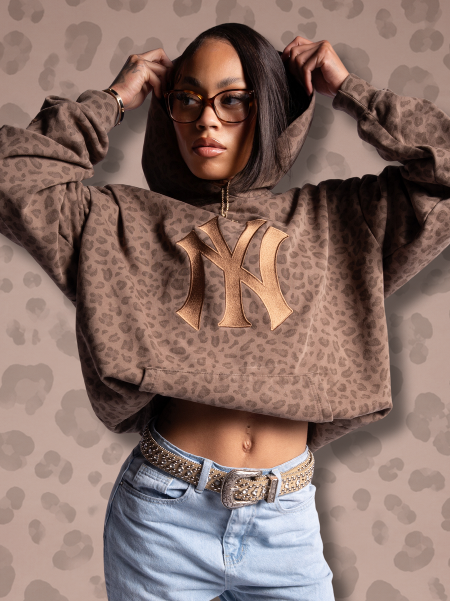 New York Leopard Hoodie