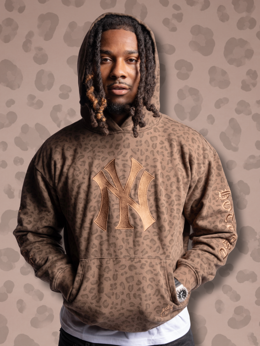 New York Leopard Hoodie