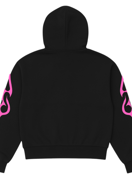 Hottie Cropped Zip Hoodie